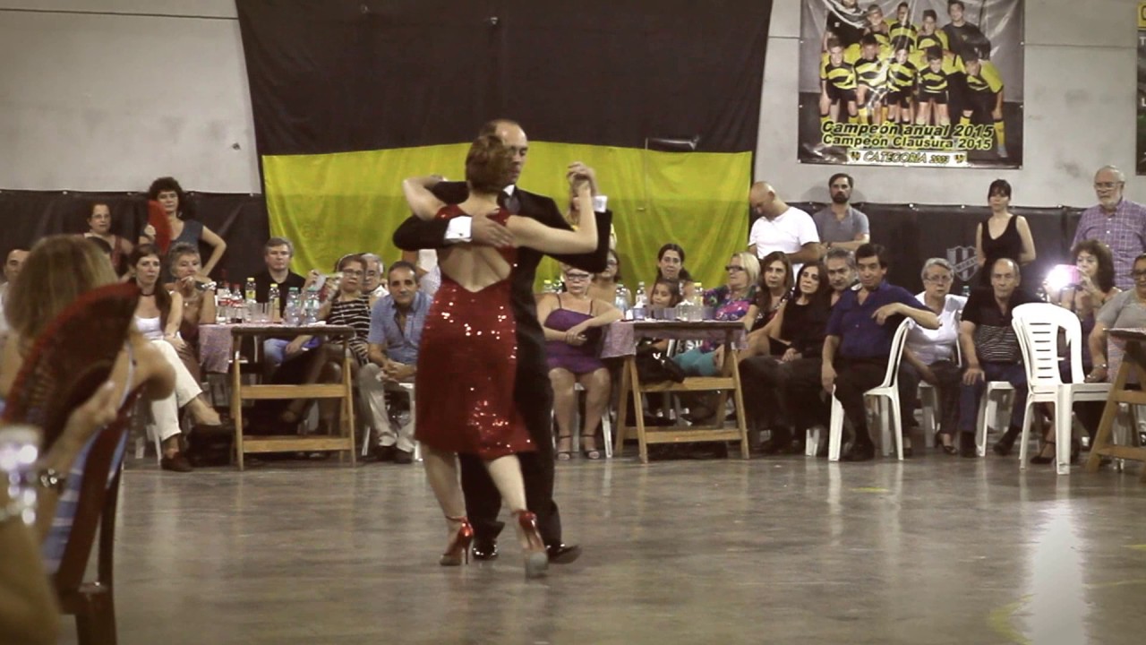 Paola Tacchetti y Cristian Taffarello. La milonga del Moran. 1/4
