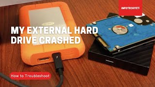 My External Hard Drive Crashed | How to Troubleshoot