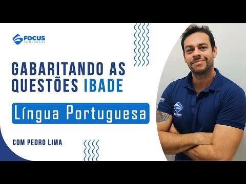 🚨GABARITANDO AS QUESTÕES IBADE | Português com Pedro Lima