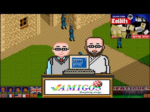 Escape from Colditz Review | Commodore Amiga | Amigos: Everything Amiga Podcast 261