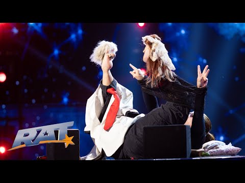 Anne Klinge, artista păpușar care a provocat hohote de râs | Românii Au Talent S14