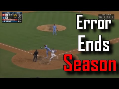 Pitcher throws to the wrong base, and his team is eliminated | Philadelphia Phillies Vs Dodgers