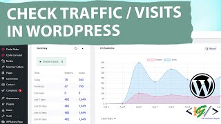 How to Check Website Traffic / Visits / Visitors using WP Statistics Plugin in WordPress