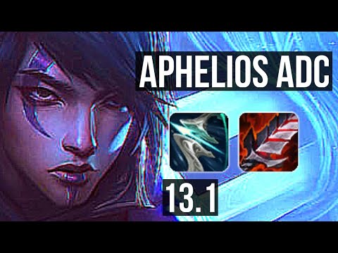 APHELIOS & Lulu vs CAIT & Karma (ADC) | 700+ games, 5/2/10, 1.1M mastery | EUW Grandmaster | 13.1