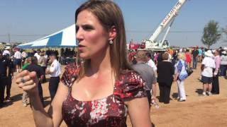 Taya Kyle speaks at memorial unveiling