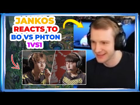 Jankos Reacts to VIT Photon vs BO [1vs1] 👀
