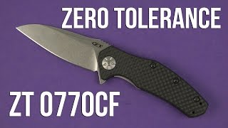 Zero Tolerance Folder Assist (0770CF) - відео 1