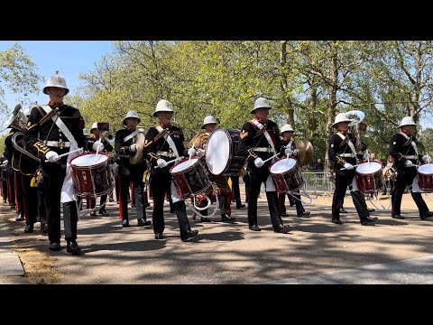 The Band of HM Royal Marines Commando Training Centre - Graspan Parade