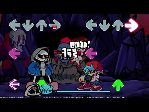 FNF Vs. Dusttale Sans - Red Megalovania (4k)