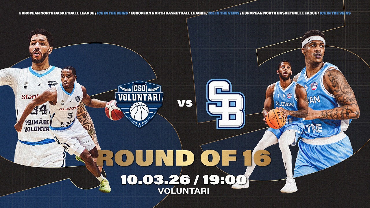 CSO VOLUNTARI vs BC Slovan Bratislava |  Mar 10, 2026, 7:00 PM | ENBLeague 2025/26