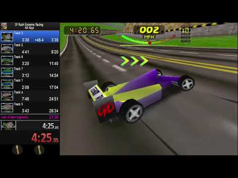 San Francisco Rush: ALL TRACKS - All Keys (28:02) Speedrun
