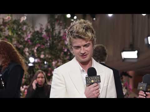 Mary Beth Barone Interviews Joe Keery on the Red Carpet | 83rd Annual Golden Globes