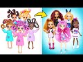 Amazing Transformation Of 5 Dolls || Super Beauty Tutorial