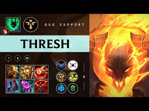 Thresh Support vs Amumu - KR Diamond Patch 25.24