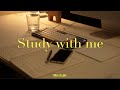 Study with me l 1.5 Hours l Pomodoro Timer (25-5) l Lofi Healing Music l Relaxing Time