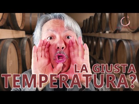LE GIUSTE TEMPERATURE DI SERVIZIO DI UN VINO