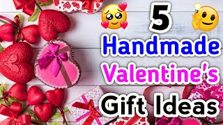 5 Handmade Valentine's Day Gift Ideas | valentines day gift for him | Handmade Gift Ideas