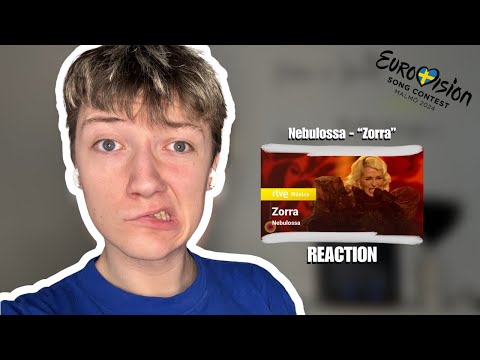 FIRST REACTION to Nebulossa - "Zorra" (Spain🇪🇸) Eurovision 2024