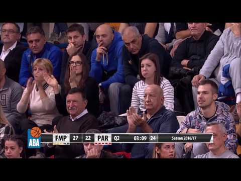 ABA Liga 2016/17 highlights, Round 6: FMP - Partizan NIS (23.10.2016)