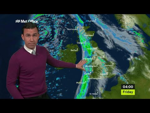 Thursday mid-morning forecast 28/09/17