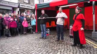 preview picture of video 'Ulverston Dickensian Festival 2012 - 'Betty Brawn' part 3'