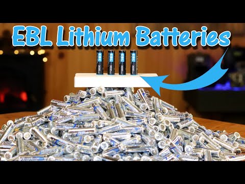 EBL Lithium Batteries: Head to Head Testing VS Energizer Ultimate Lithium Battery