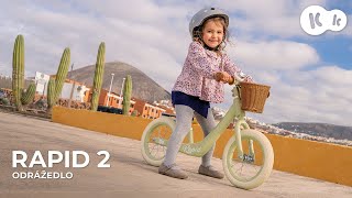 KINDERKRAFT Odrážadlo Rapid 2 Dune Whisper Bizuu