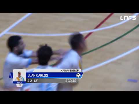 Gol Juan Carlos (2-2) Levante UD FS - Catgas Energía. J4, 1Div