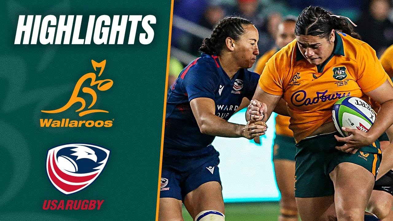 USA v Wallaroos Highlights | PAC4 2026