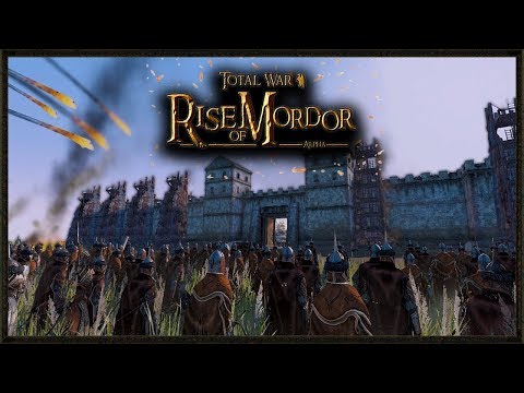 EPIC Lord Of The Rings Dwarves Siege - Rise Of Mordor Total War Gameplay