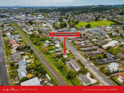 259 Great South Road, Manurewa, Auckland, 2房, 1浴, 独立别墅