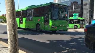 Autobuses por Paseo de la Castellana - Cuatro Torres