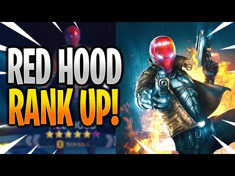 *NEW* 6 STAR RED HOOD RANK UP & GAMEPLAY! - Injustice 2 Mobile