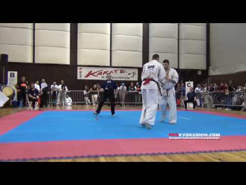 IKO EC 2016, 1/8 +90 Boris Buliskeria (Ukraine) - Maxime Demeautis (France, aka)