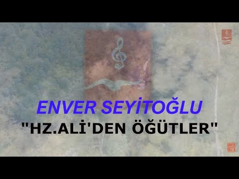 ENVER SEYİTOĞLU  "HZ ALİ'DEN ÖĞÜTLER"