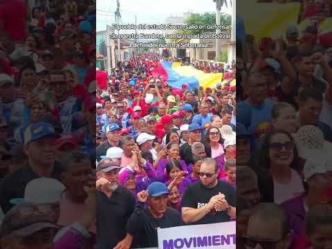 #Sucre salió en defensa de nuestra #Bandera con la espada de #Bolívar a defender nuestra #soberanía