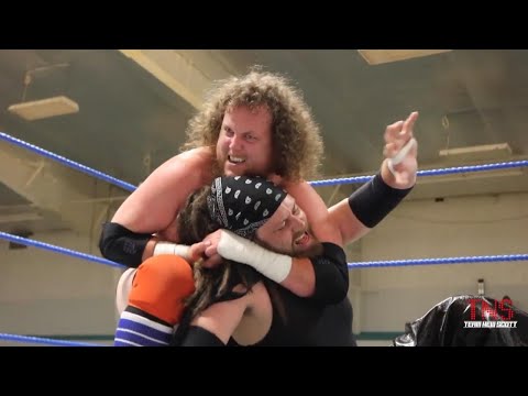 Lincoln Steen vs Titus - Free Lumberjack Match! ECPW Championship!