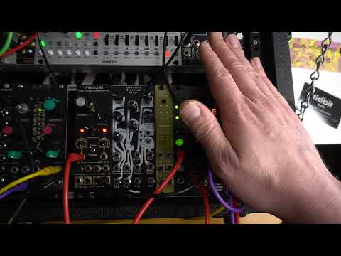 Tidbit Audio Solar Voltages - Two Channel Light Theremin - Eurorack - 2hp 2023 - Black image 11