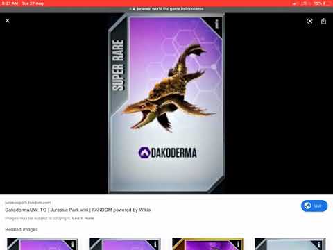 Jurassle World The Game Dakoderma Park