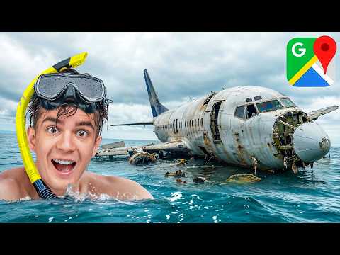 Ich erkunde verlassene Google Maps Orte