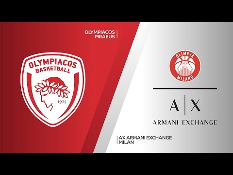 Olympiacos Piraeus - AX Armani Exchange Milan Highlights | EuroLeague, RS Round 11