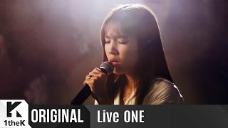 Live ONE(라이브원): Kim Na Young(김나영)_Exclusive Live Performance!_Watch memories(꺼내본다)