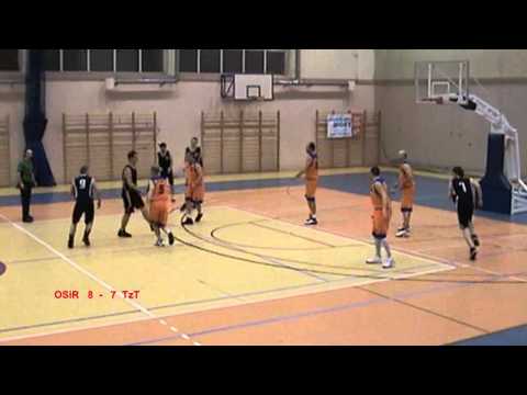 OZKosz Cz-wa Liga Okręgowa 2011/2012 19.03.12 OSiR Kłobuck - Tylko za Trzy Częstochowa 1 kwarta