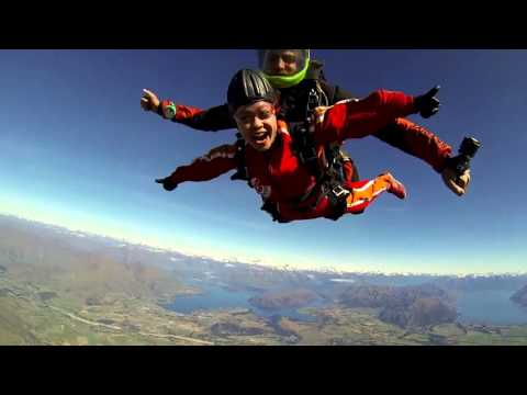 2015/12/09 Yuna Skydiving@Wanaka, New Zealand