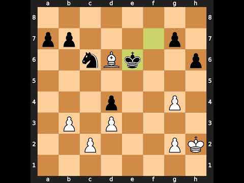 William Steinitz-James Mason, London 1899, Result: 0-1