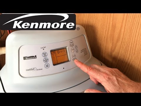 Errore 1 dell'addolcitore d'acqua Kenmore (RISOLTO!)