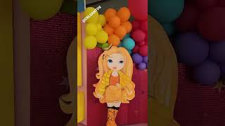 RAINBOW HIGH THEME PARTY #shorts #ytshorts #youtubeshorts #viral #trending  #birthday #party