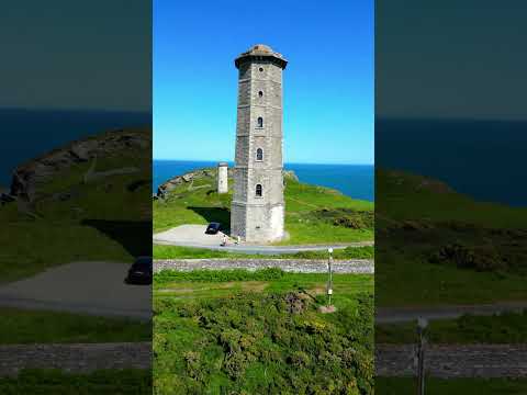 Wicklow Lighthouse, Ireland - Drone 4K
