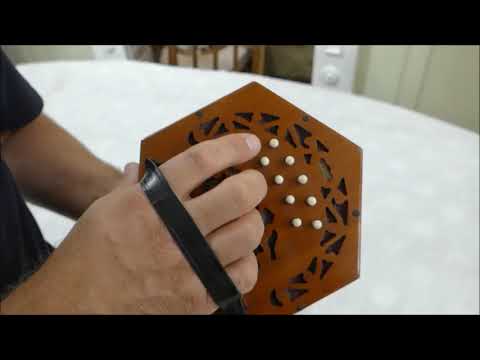 Lachenal Anglo Concertina 20 buttons C G tuning