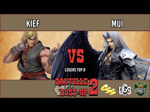Danville Dust-Up 2  -  Losers Top 8  -  Kief(Ken) Vs. Mui(Sephiroth)